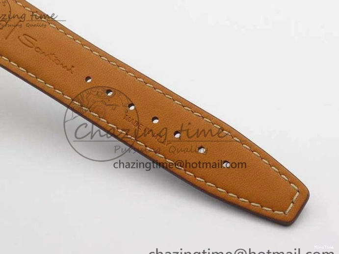 MIROTIME 0112 Da Vinci IW356601 RG TW 1:1 Best Edition White Dial On Brown Leather Strap A DailyWear 7237